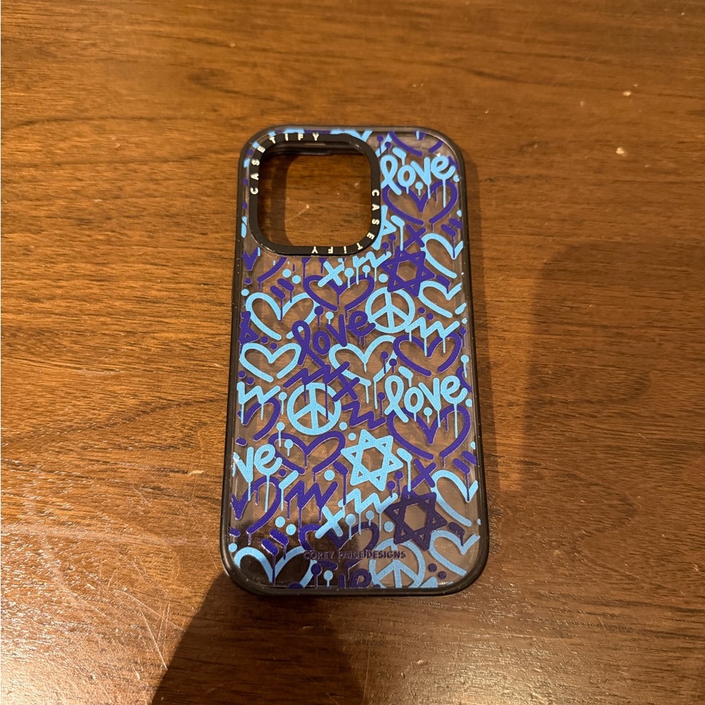 Casetify Blue IPhone 14 Pro case
